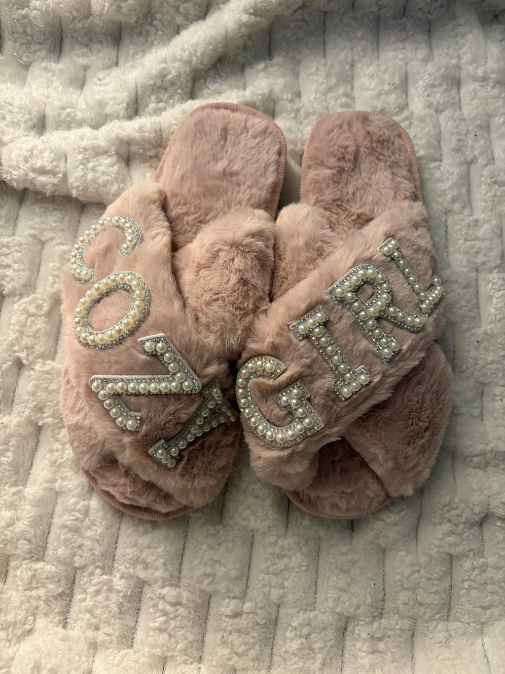 CozyGirl Rosé Cloud Slippers