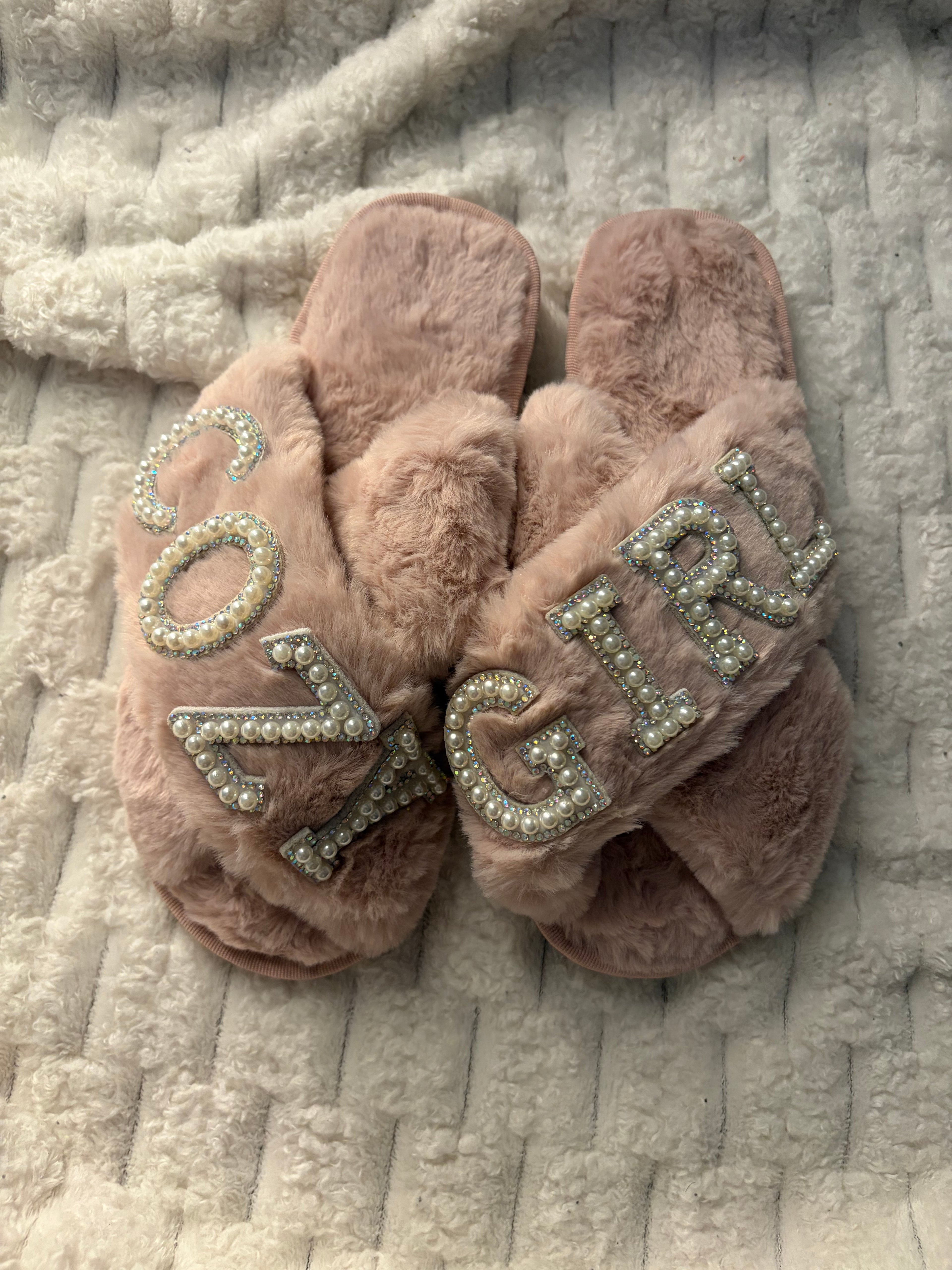 CozyGirl Rosé Cloud Slippers