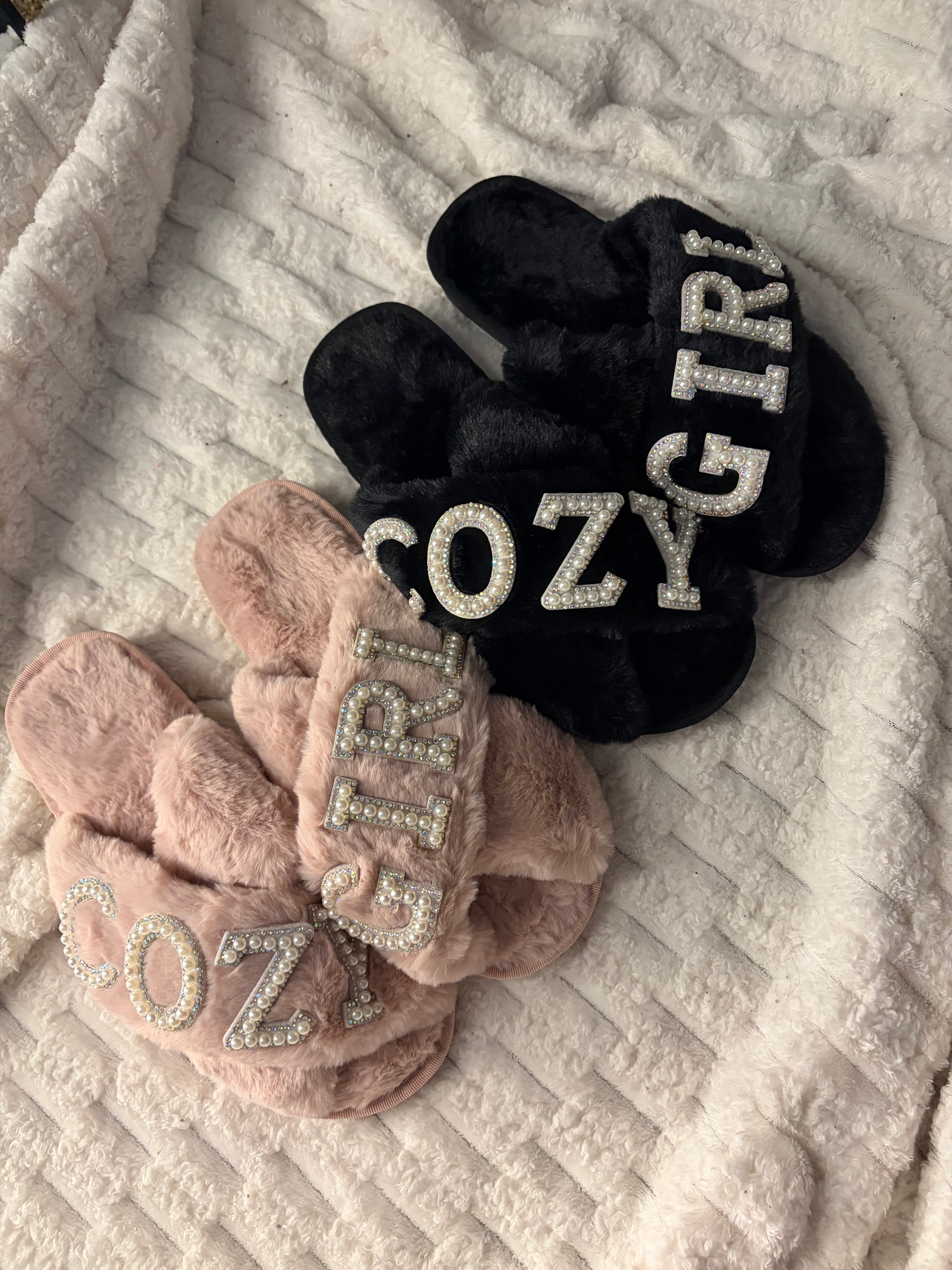 CozyGirl Rosé Cloud Slippers