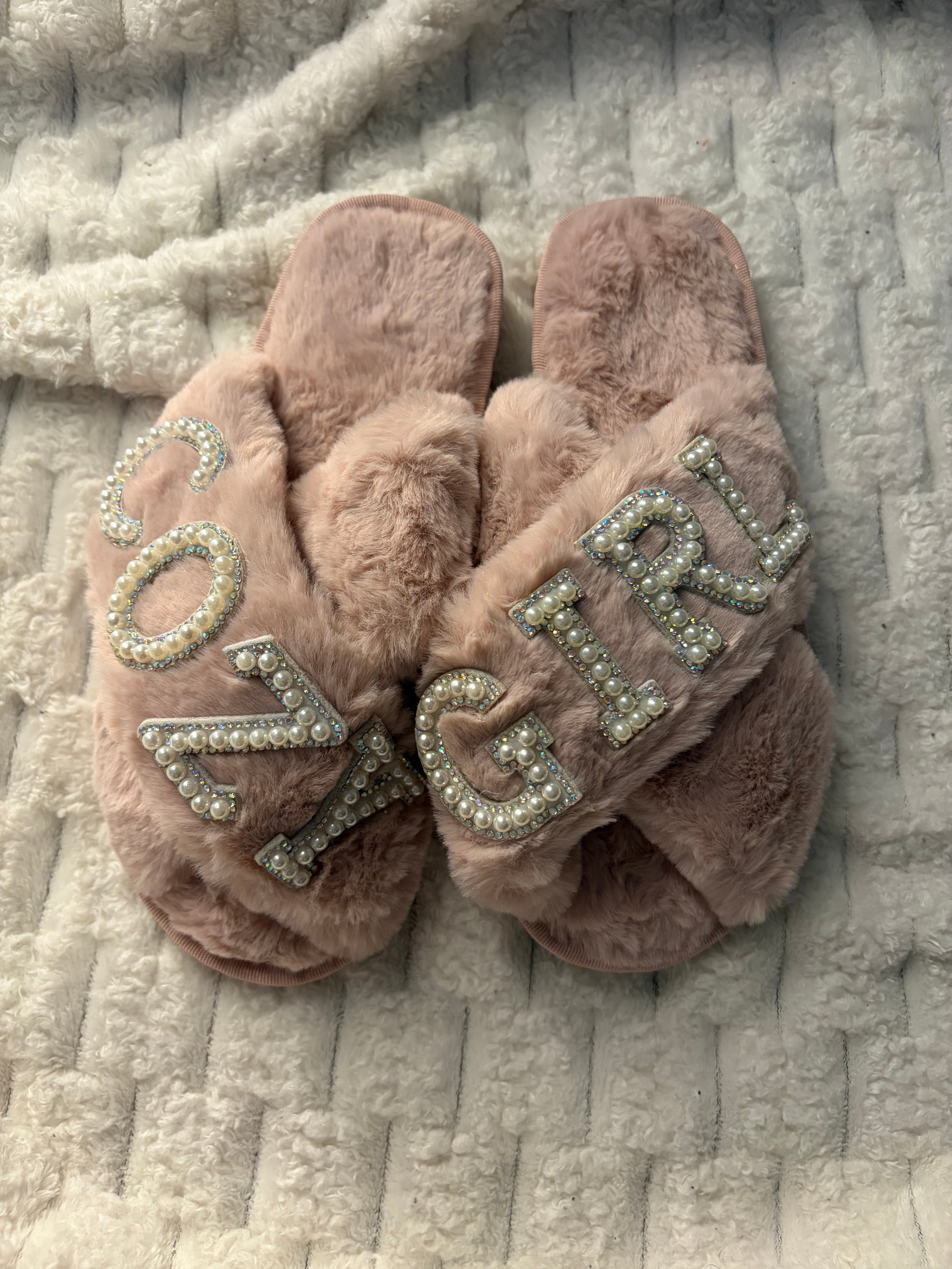 CozyGirl Rosé Cloud Slippers