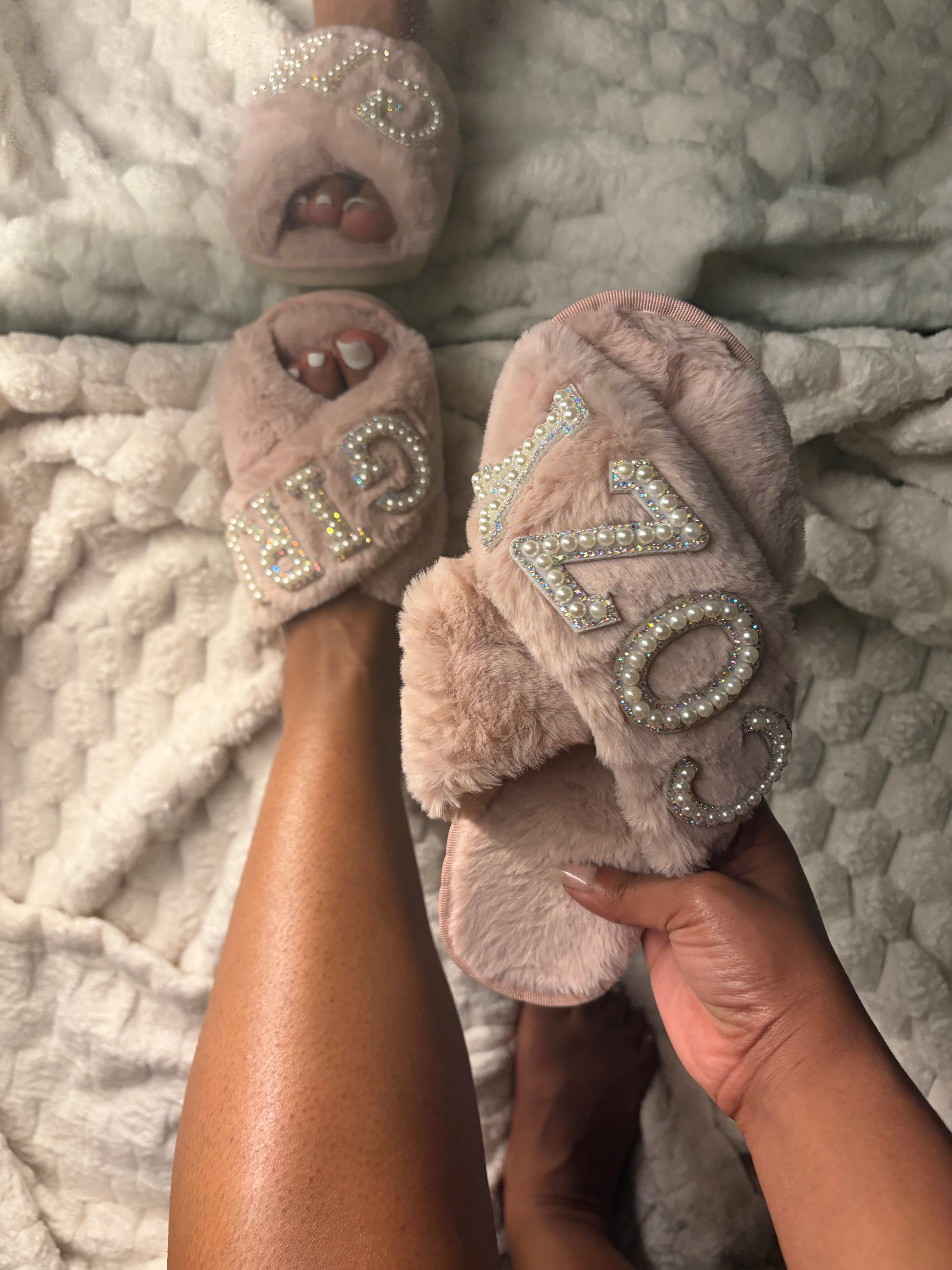 CozyGirl Rosé Cloud Slippers